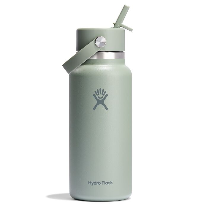 32 oz (946 ml) Wide Mouth with Flex Straw Cap