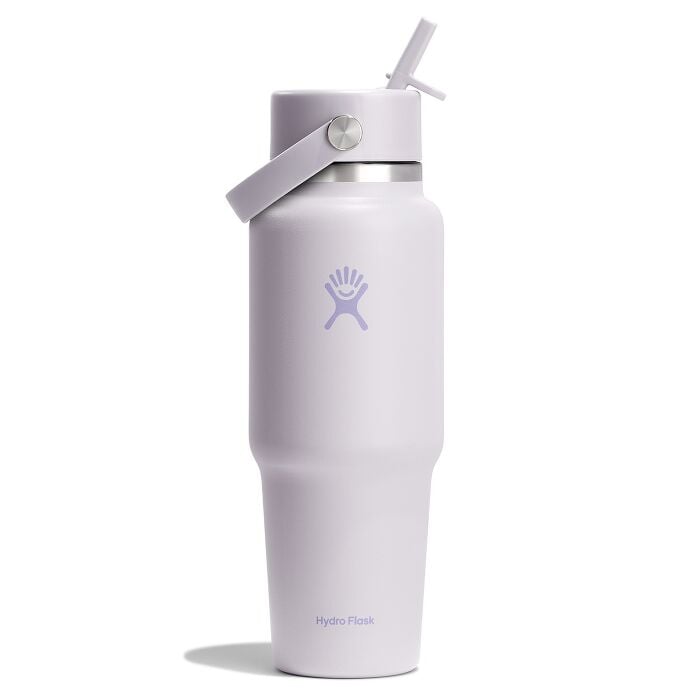 32 oz (946 ml) Wide Mouth Travel Bottle with Flex Straw Cap