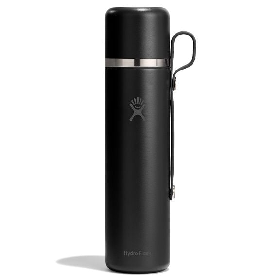 36 oz (1.06L) Hot Flask and Cup - Black