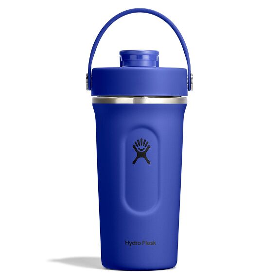 24 oz (710 ml) Insulated Shaker Bottle - Capri Blue