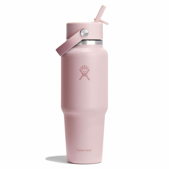 32 oz (946 ml) Wide Mouth Travel Bottle with Flex Straw Cap - Tonal Trillium