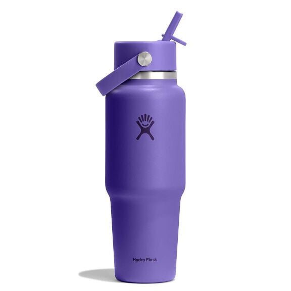 32 oz Travel Bottle with Flex Straw Cap - Utopia Purple