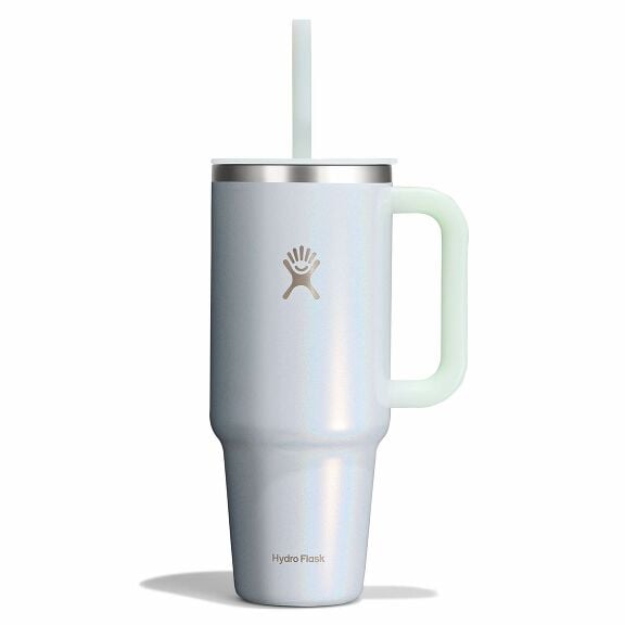 40 oz Travel Tumbler - Glimmer Blue