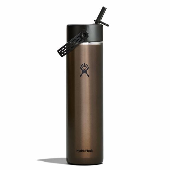 24 oz Lightweight Flex Straw Bottle - Obsidian