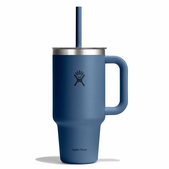 32 oz Travel Tumbler Clear Lid - Harbor Blue