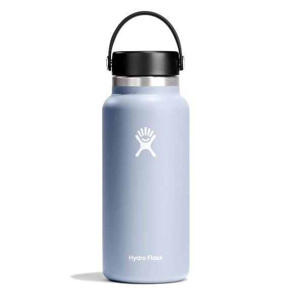 32 oz Wide Mouth Bottle - Surf - White Logo