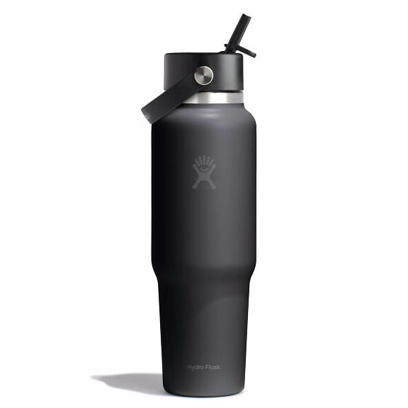 40 oz Travel Bottle with Flex Straw Cap