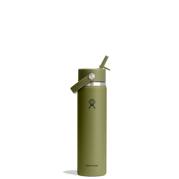 24 oz Wide Mouth with Flex Straw Cap