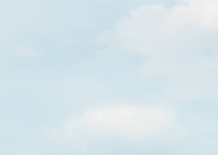 clouds in a light blue sky